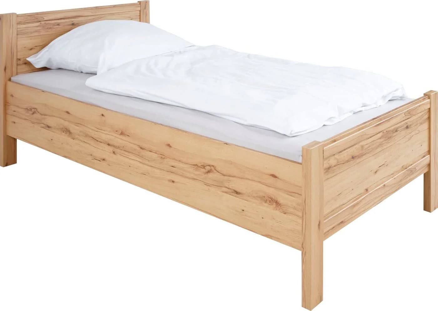 Bett PRIESS Husum Rahmenbett Beige Holzwerkstoff - Bild 2