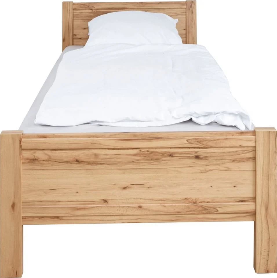 Bett PRIESS Husum Rahmenbett Beige Holzwerkstoff - Bild 4