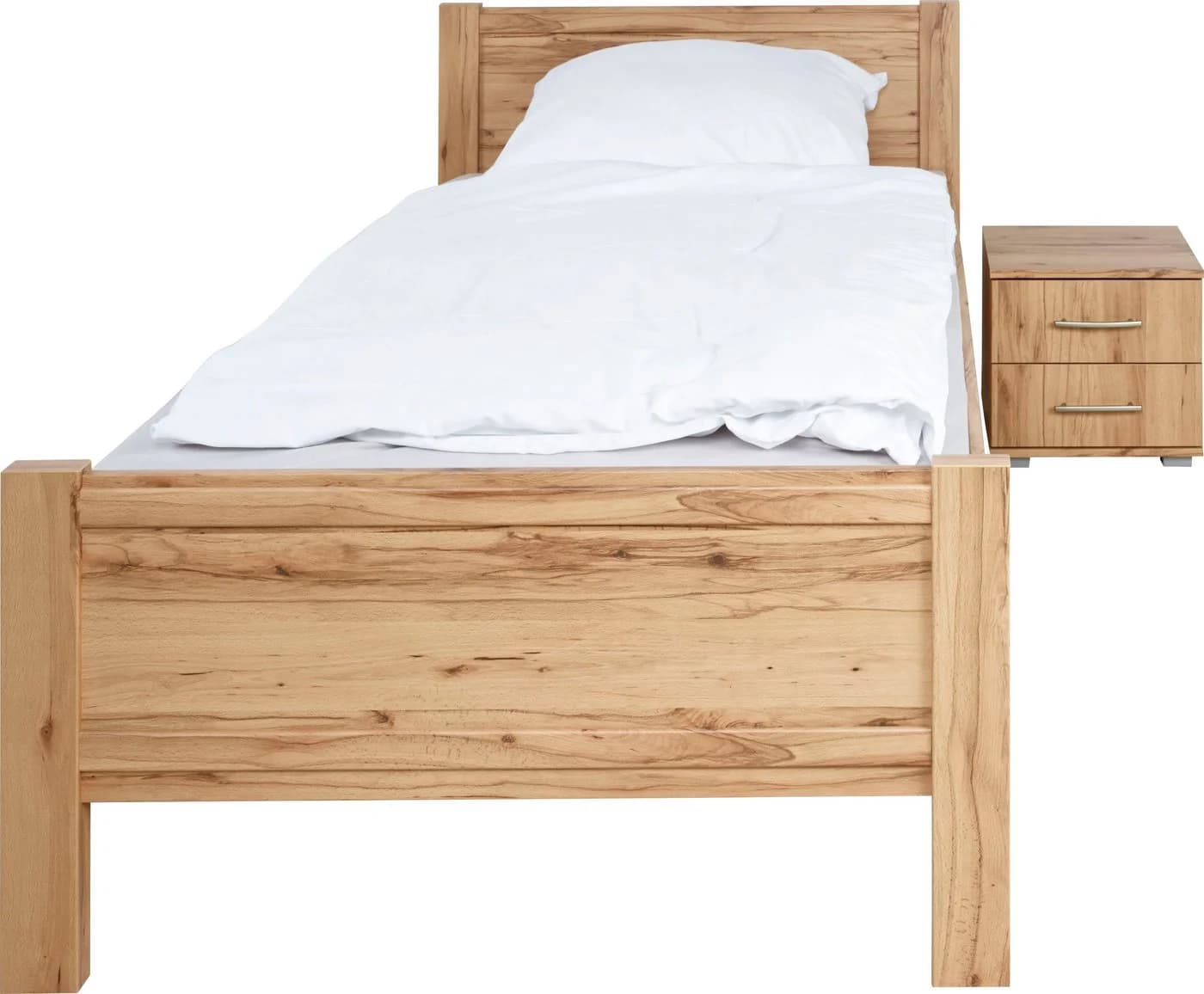 Bett PRIESS Husum Rahmenbett Beige Holzwerkstoff - Bild 5