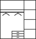 priess Jugendzimmer-Set 5-tlg. Weiß mit LED-Beleuchtung Bild 3
