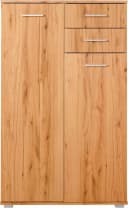 Kombikommode PRIESS Beige Holzwerkstoff mit Schubladen und Türen Bild 1
