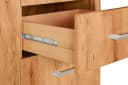 Kombikommode PRIESS Beige Holzwerkstoff mit Schubladen und Türen Bild 5