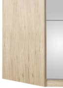 PRIESS Eckkleiderschrank Malaga Braun Holzwerkstoff 2 Türen Bild 5