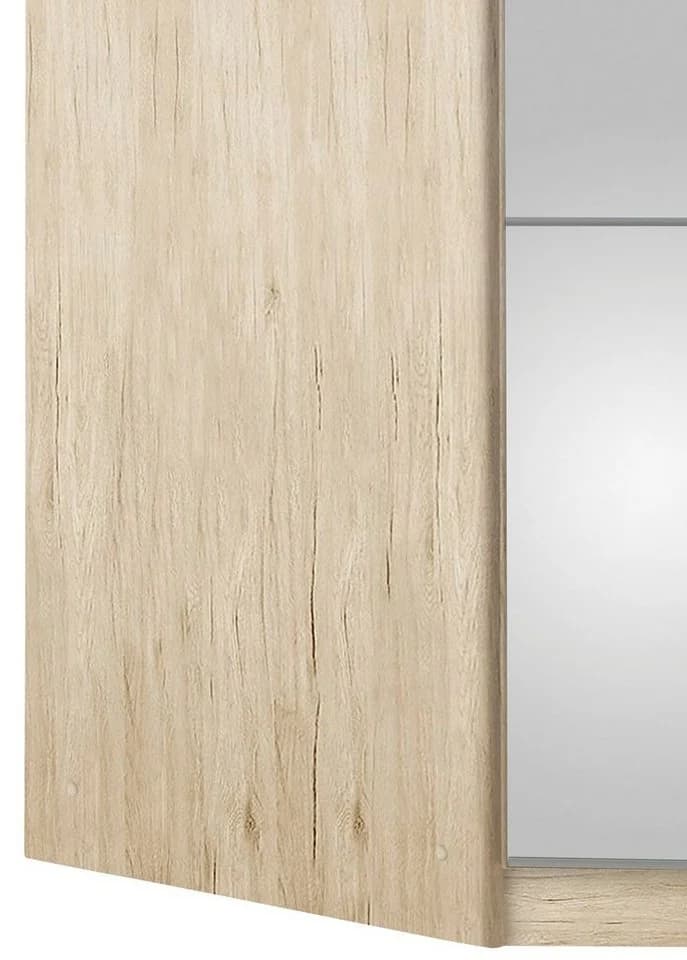 PRIESS Eckkleiderschrank Malaga Braun Holzwerkstoff 2 Türen - Bild 5