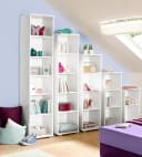 Standregal PRIESS Weiß Holzwerkstoff Modern Bild 3