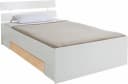 Bett PRIESS Weiß Jugendbett mit Bettkasten Bild 2