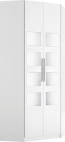 Eckkleiderschrank PRIESS Saragossa Weiß 193cm Bild 1