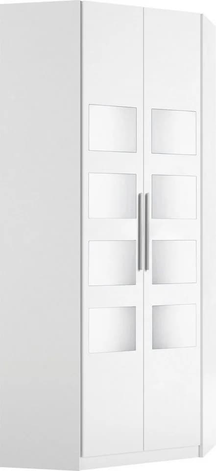 Eckkleiderschrank PRIESS Saragossa Weiß 193cm