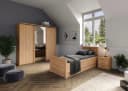 Einzelbett PRIESS Arnsberg Braun Holzwerkstoff Kinderbett Bild 1
