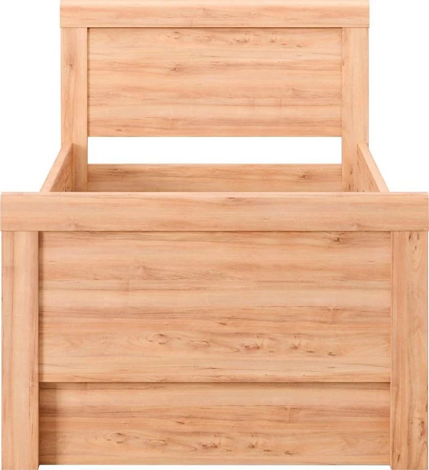 Einzelbett PRIESS Arnsberg Braun Holzwerkstoff Kinderbett - Bild 3