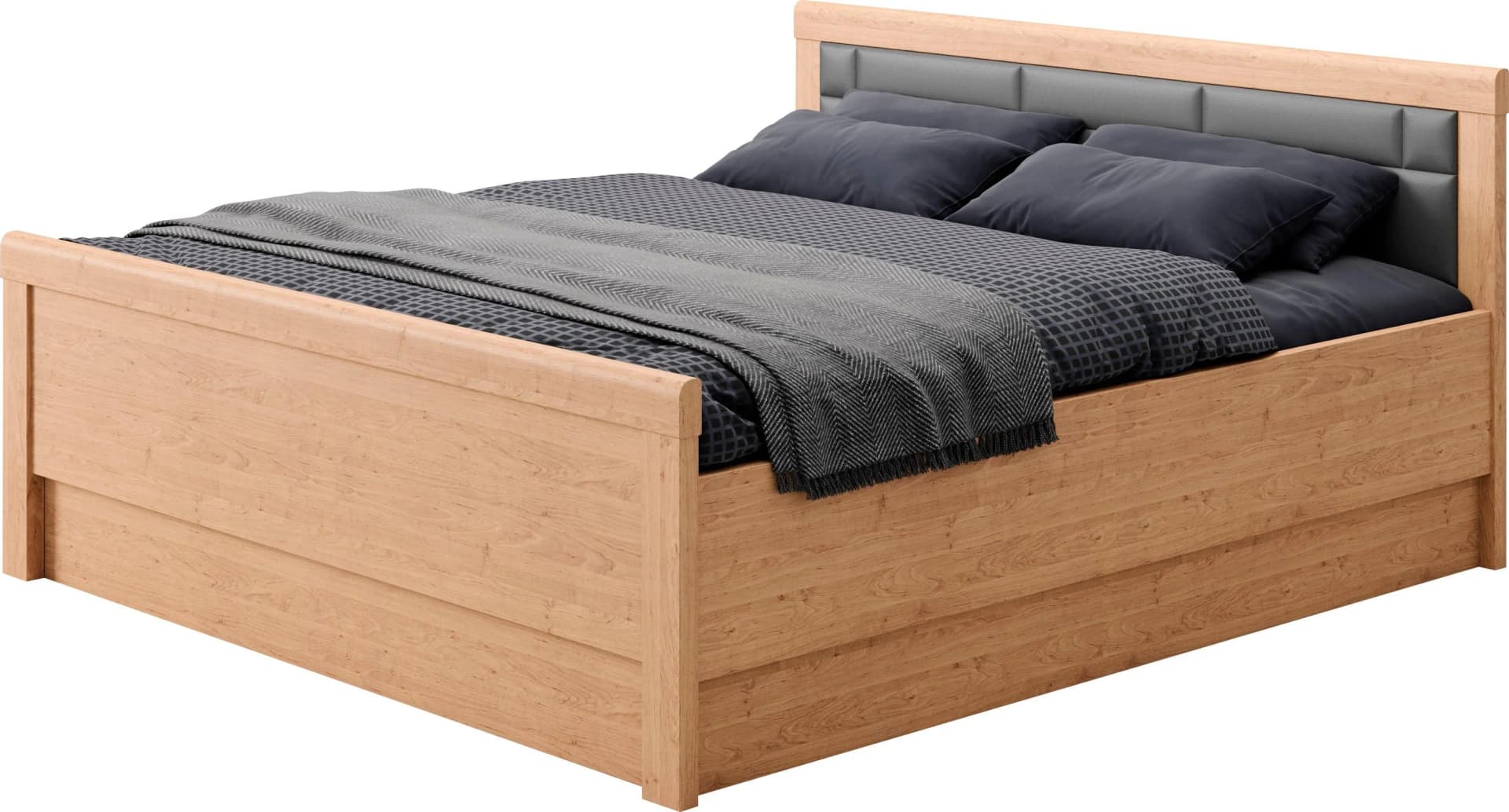 Einzelbett PRIESS Arnsberg Livorno Buche Anthrazit