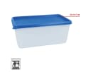 EUROHOME Gefrierdosen Set 5-tlg. 0,75L Kunststoff Weiß Bild 1
