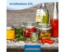 EUROHOME Gefrierdosen Set 5-tlg. 0,75L Kunststoff Weiß Bild 5