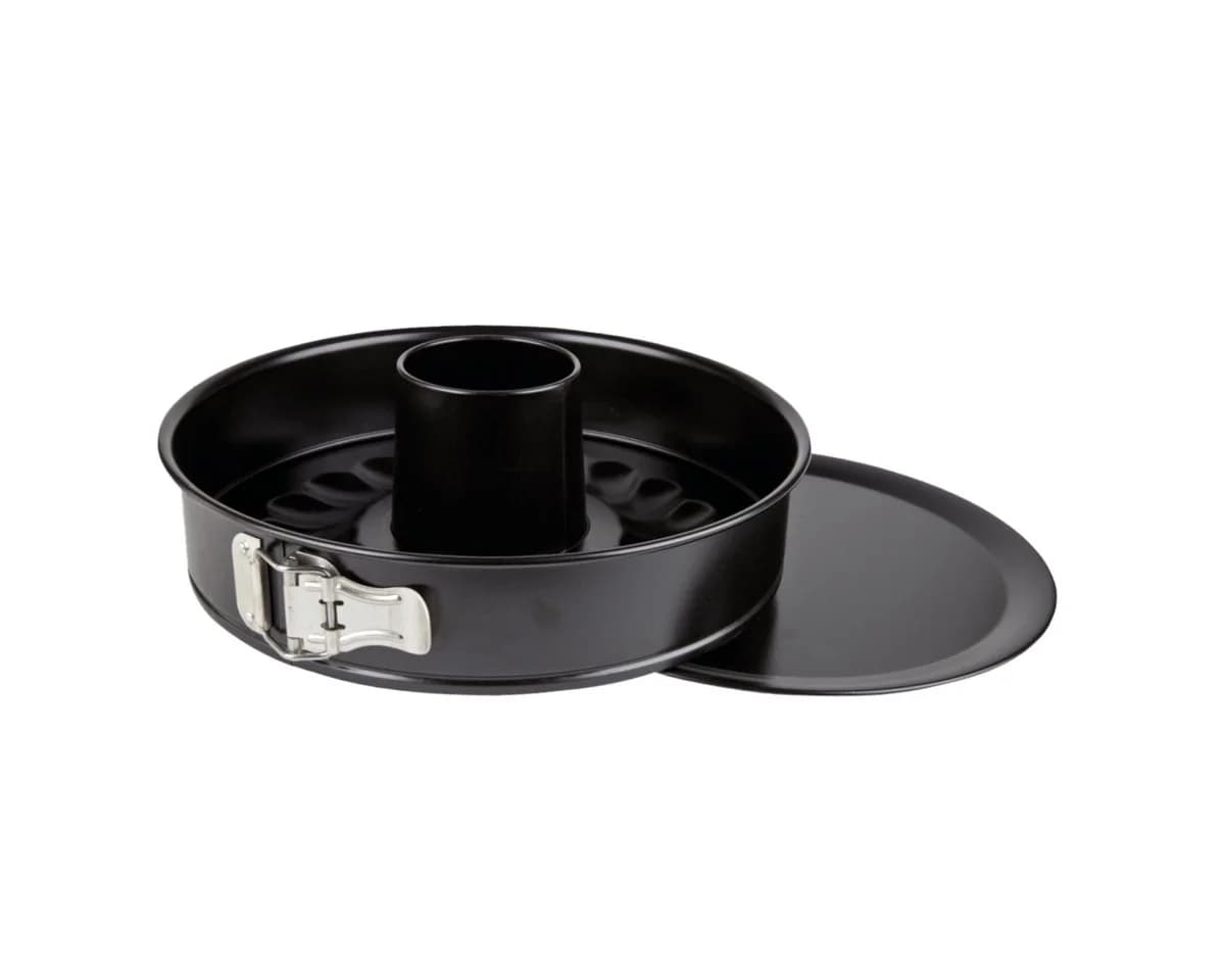 EUROHOME Springform Kuchenform rund Ø28 cm Antihaftbeschichtung Schwarz - Bild 2