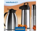 EUROHOME Isolierkanne Edelstahl Rostfrei Satin-Finish 0,7 l Bild 5