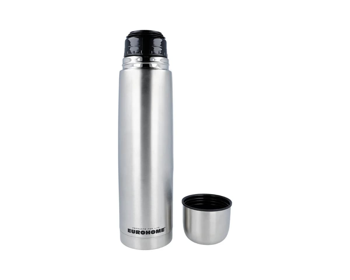 EUROHOME Isolierkanne 1l Edelstahl Satin-Finish