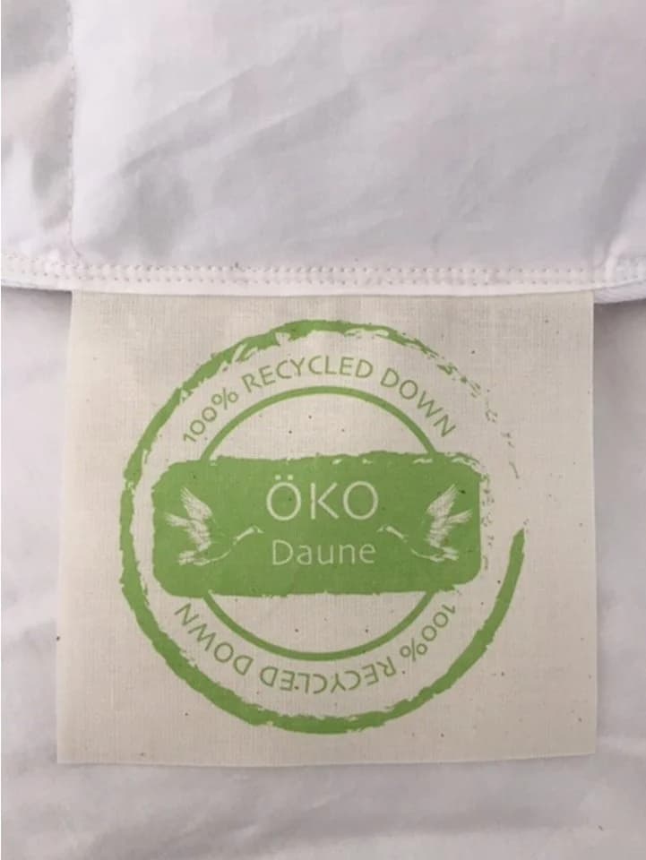 Canada Daunenkissen Eco - Recycelte Daune & Federn