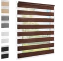 Foxx Doppelrollo Klemmfix Braun 50x140 cm Bild 2