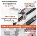 Foxx Plissee Klemmfix Weiß Blackout Bild 3