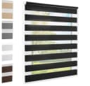 Foxx Doppelrollo Klemmfix Schwarz 50x140 cm Bild 2