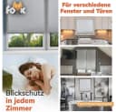 Foxx Seitenzugrollo Blackout Creme 50x140 cm Verdunkelnd Bild 1