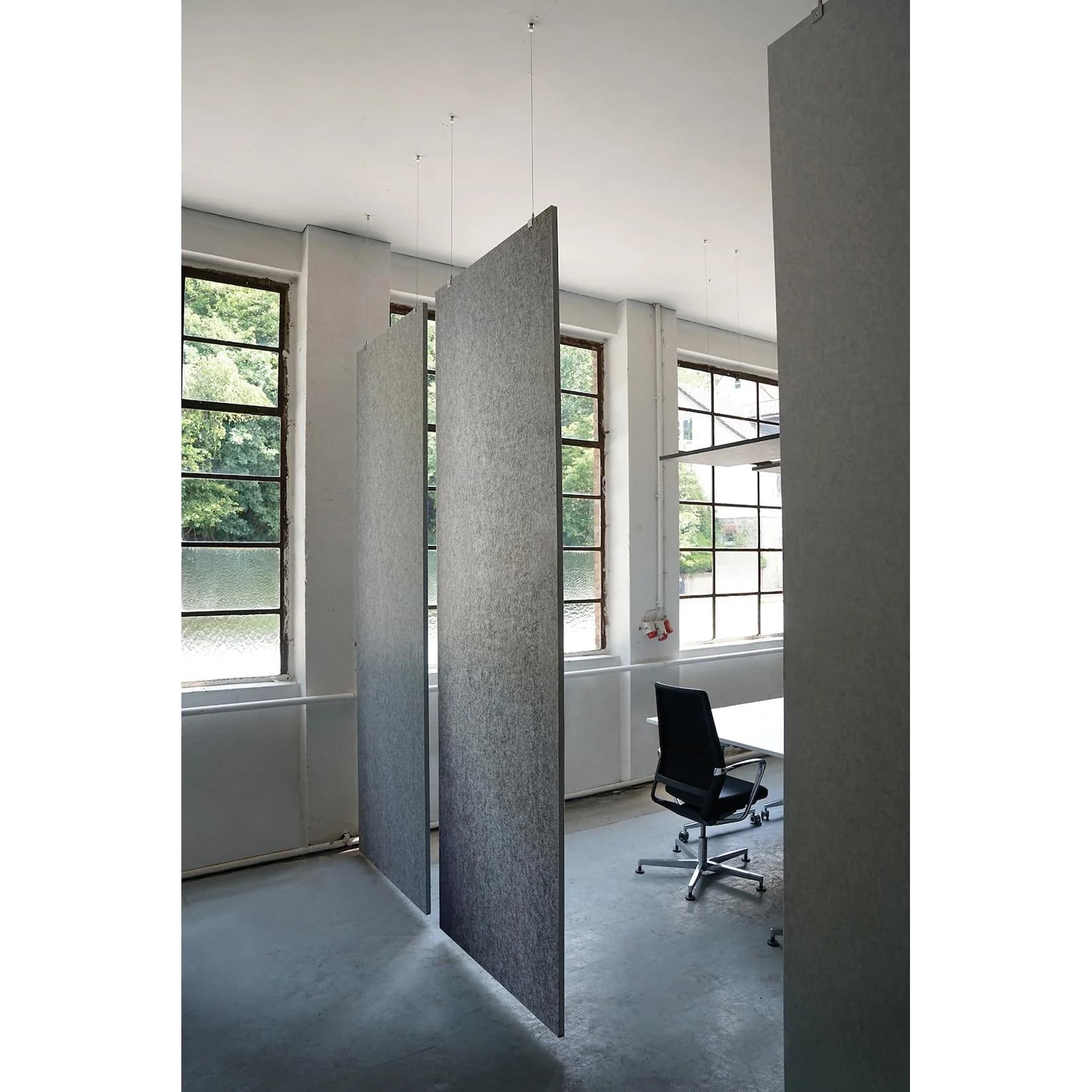Baffel Panel-Set - Deckenträger Odenwald Grau