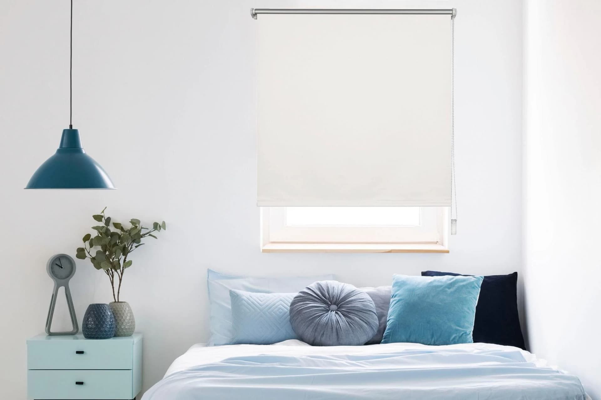 MYDECO Thermo Win Rollo Seitenzugrollo Weiß Verdunkelnd