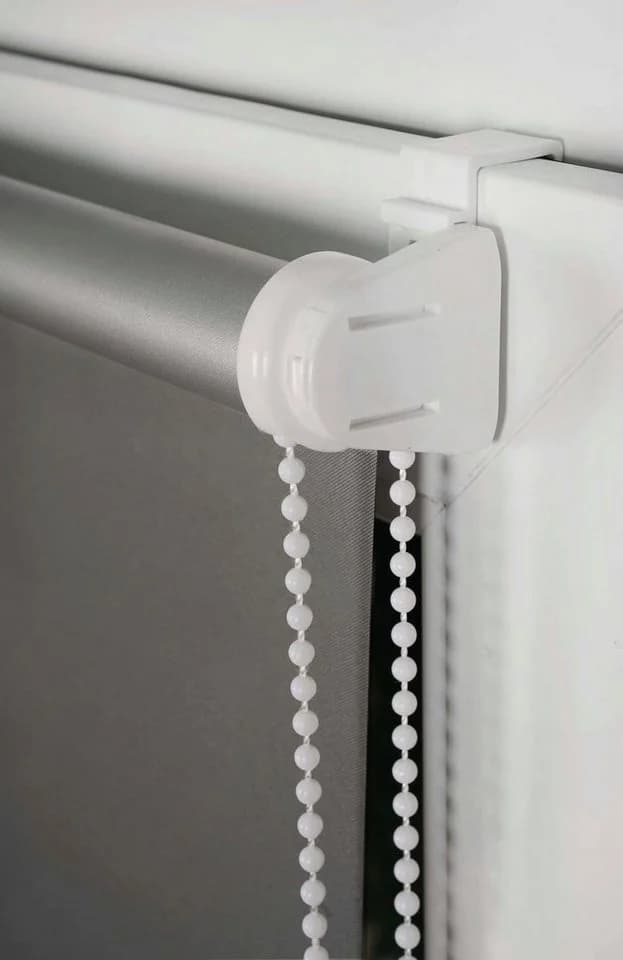 MYDECO Seitenzugrollo Thermo Win Rollo grau weiß - Bild 4