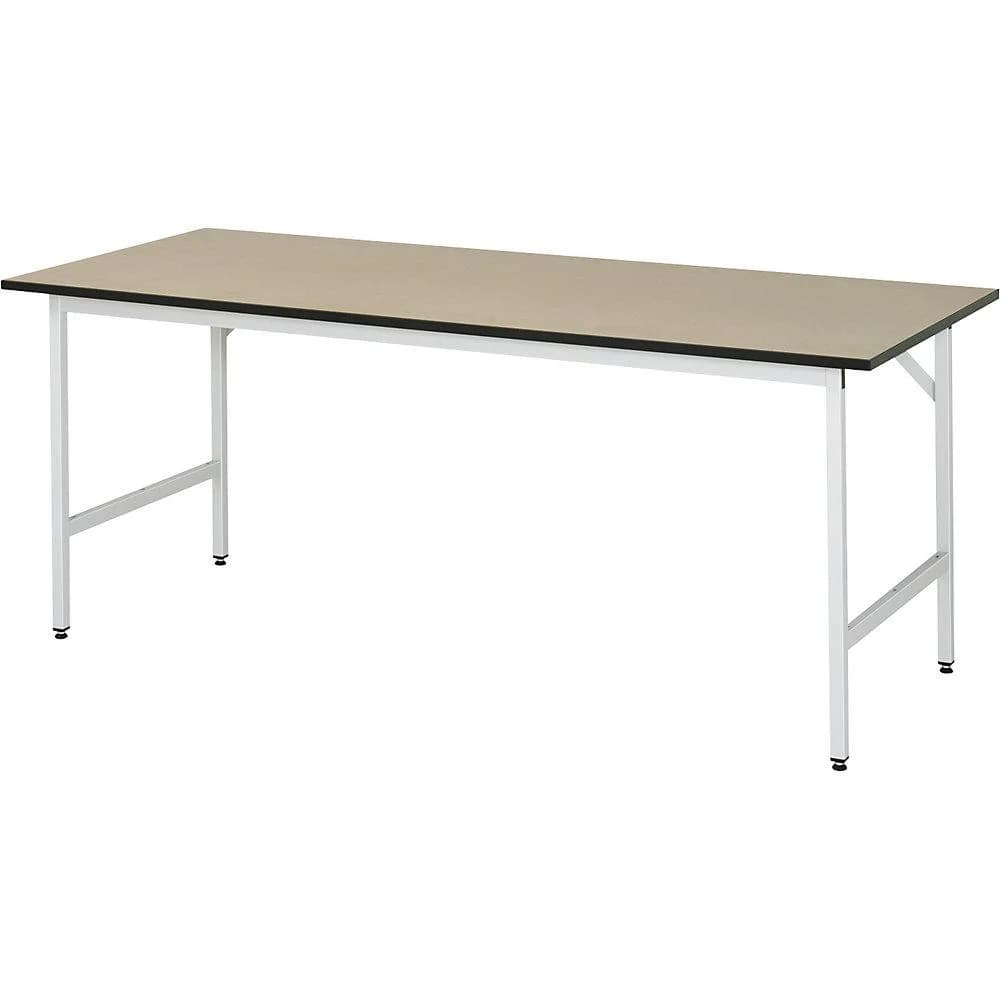 Rau Arbeitstisch Serie Jerry Basic J, MDF-Platte, Lichtgrau - Bild 2