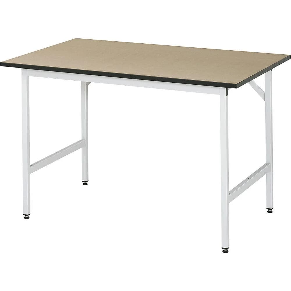 Rau Arbeitstisch Serie Jerry Basic J, MDF-Platte, Lichtgrau - Bild 2