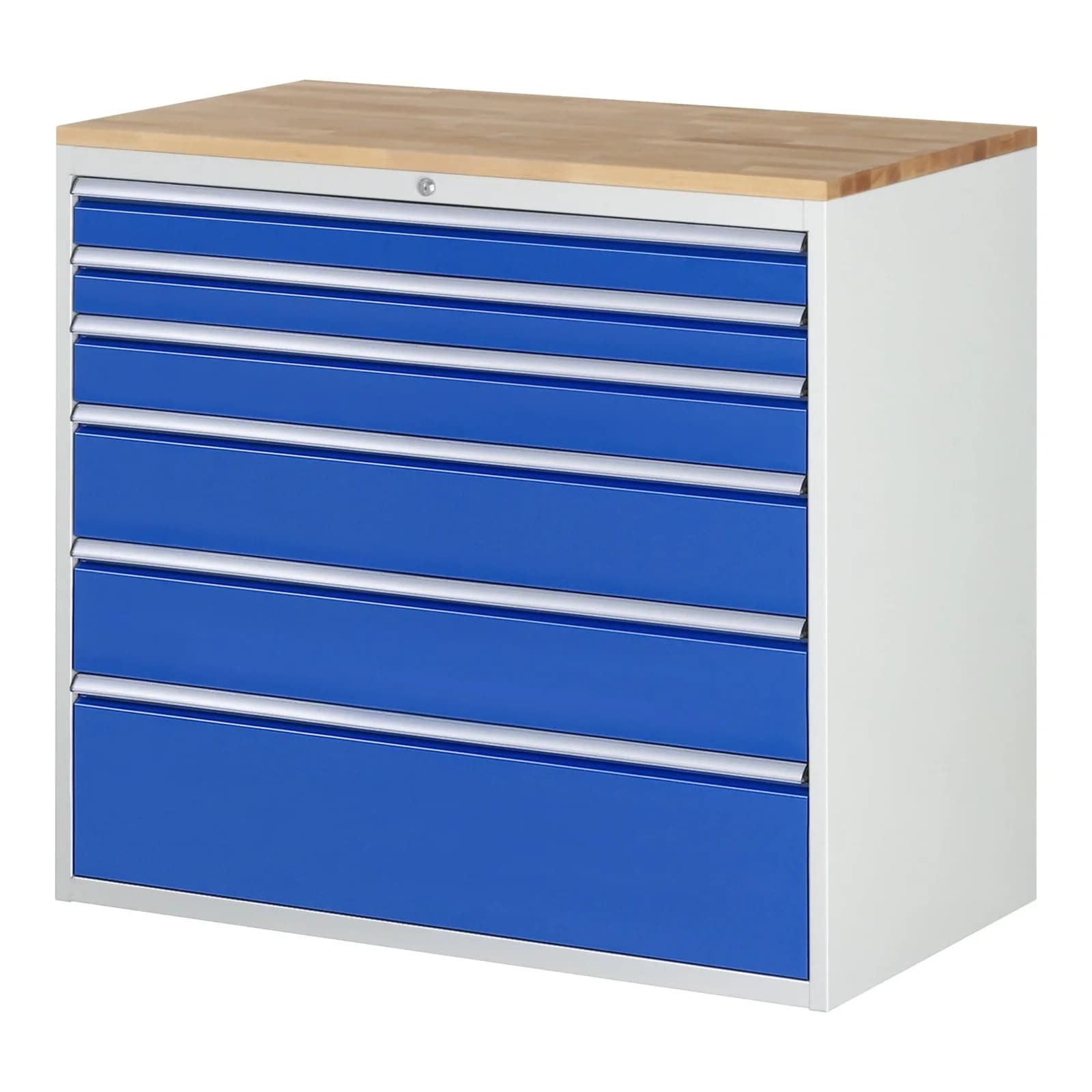 Rau Schubladenschrank Buche-Top mit 6 XXL-Schubladen
