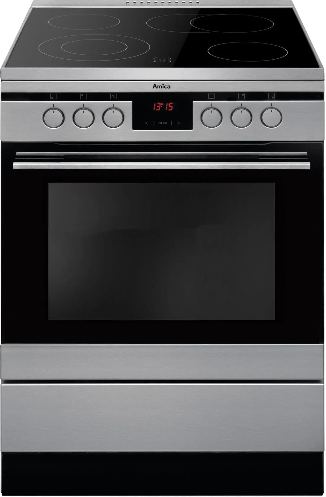 AMICA Elektro-Standherd SHC 11675/1 E Silber 11 Programme