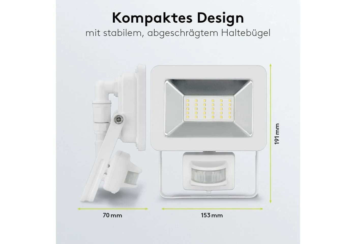 Goobay LED Flutlichtstrahler 30 W mit Bewegungsmelder Neutralweiß - Bild 3