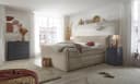 Boxspringbett Florida Vanille Cordstoff mit Bettkasten 180x200 cm Bild 2