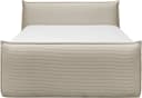 Boxspringbett Florida Vanille Cordstoff mit Bettkasten 180x200 cm Bild 4