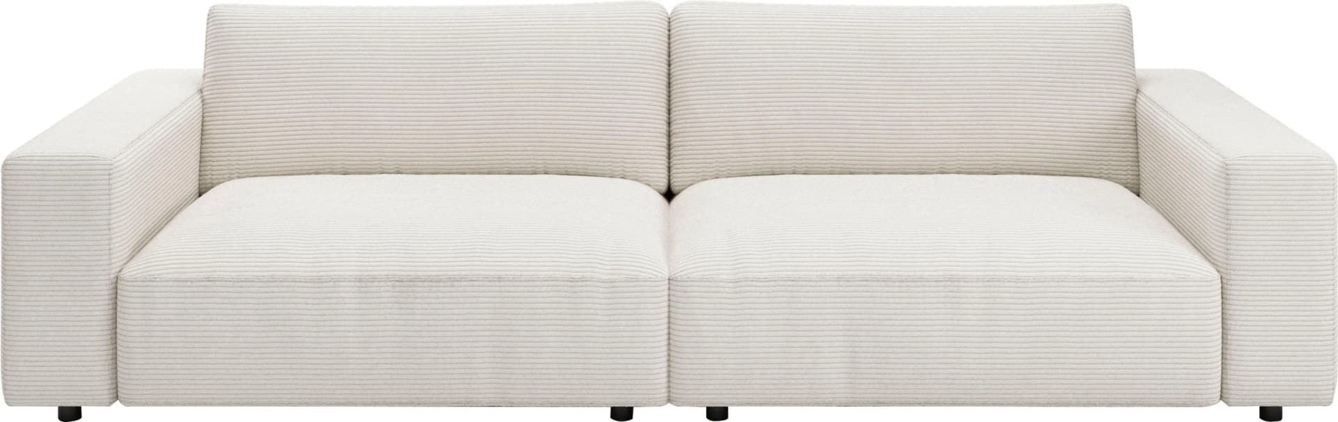Musterring Big-Sofa MR Lucia Cord Weiß