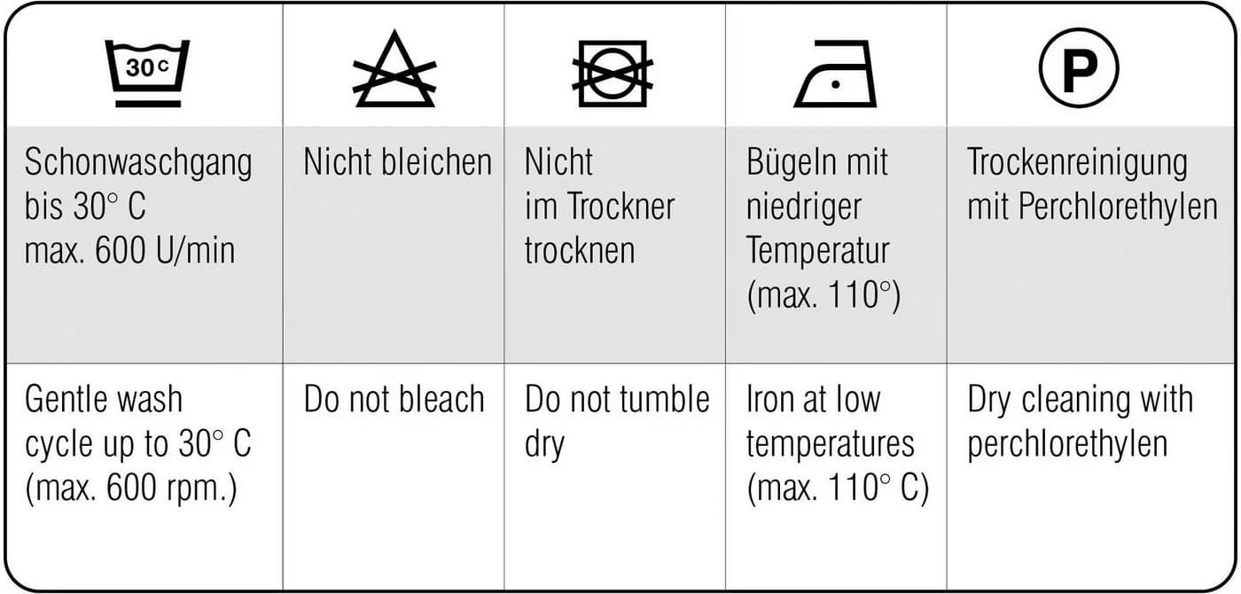 Gardine SEHLBACH Schal Streifen Weiß Polyester mit verdeckten Schlaufen - Bild 5