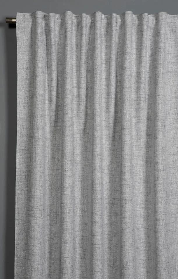 Gardine SEHLBACH Schal Blackout Struktur Grau 140x175cm