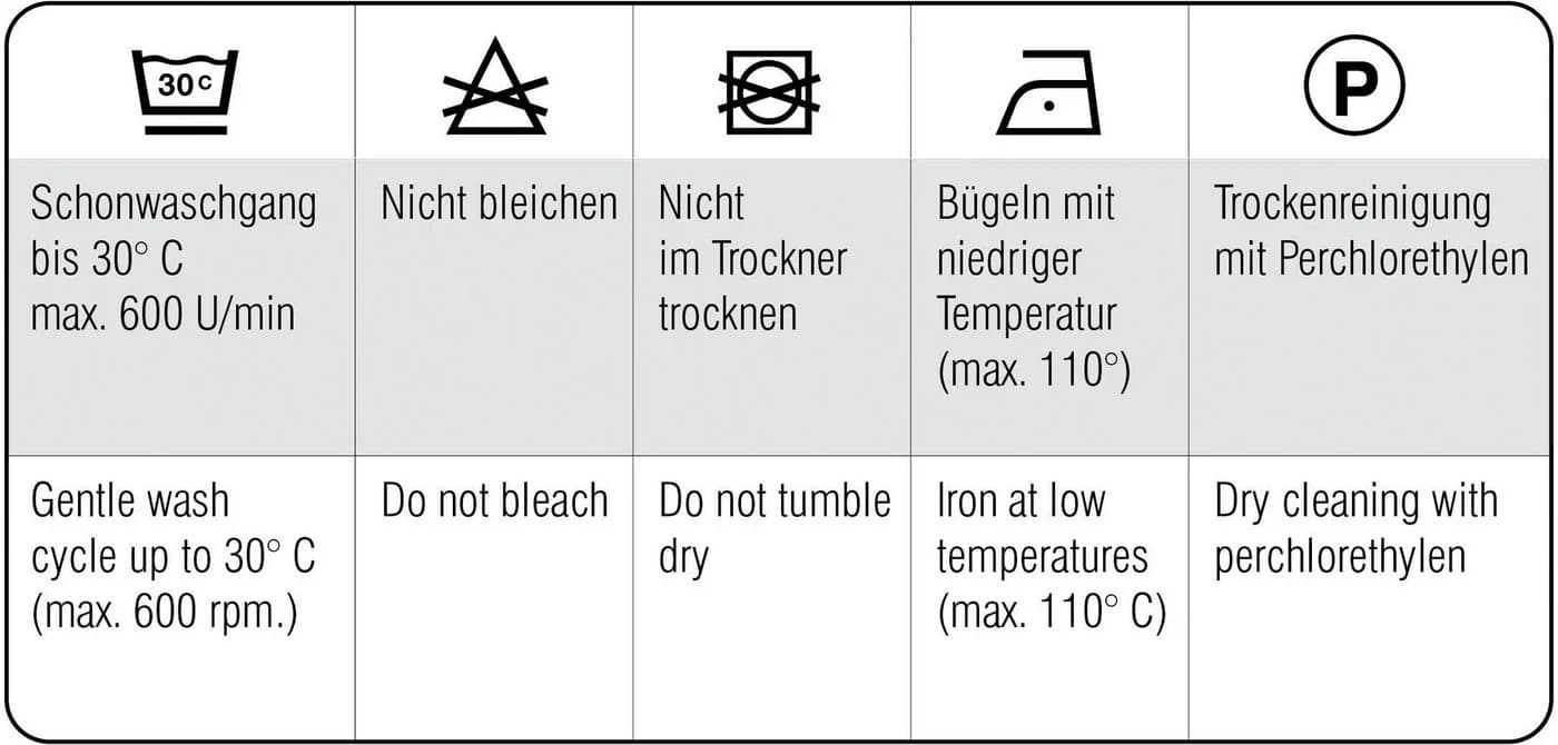 Gardine SEHLBACH Schal Blackout Struktur Grau 140x175cm - Bild 5
