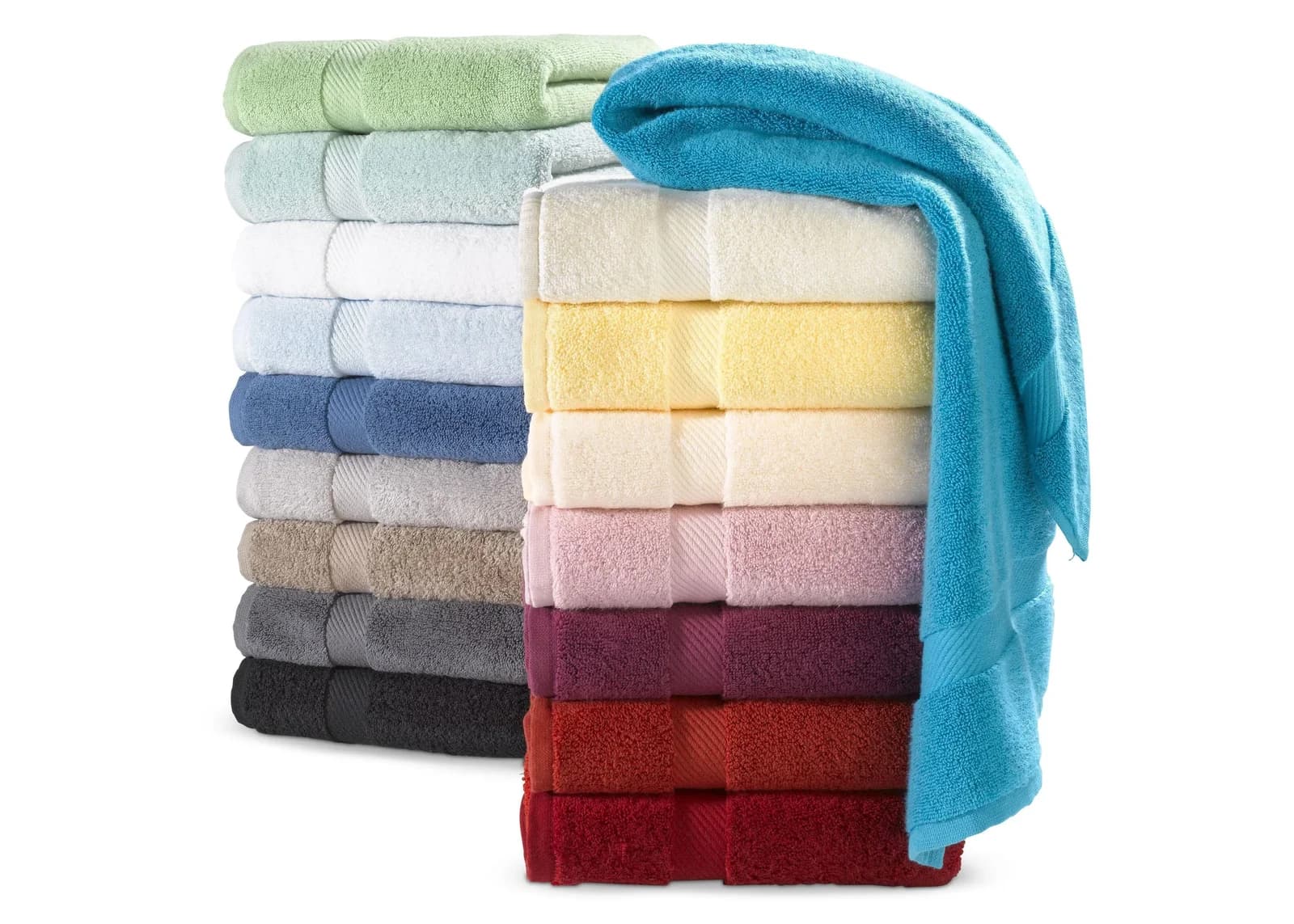 Casa Nova Handtuch MICRO Weiß 100% Baumwolle Frottier