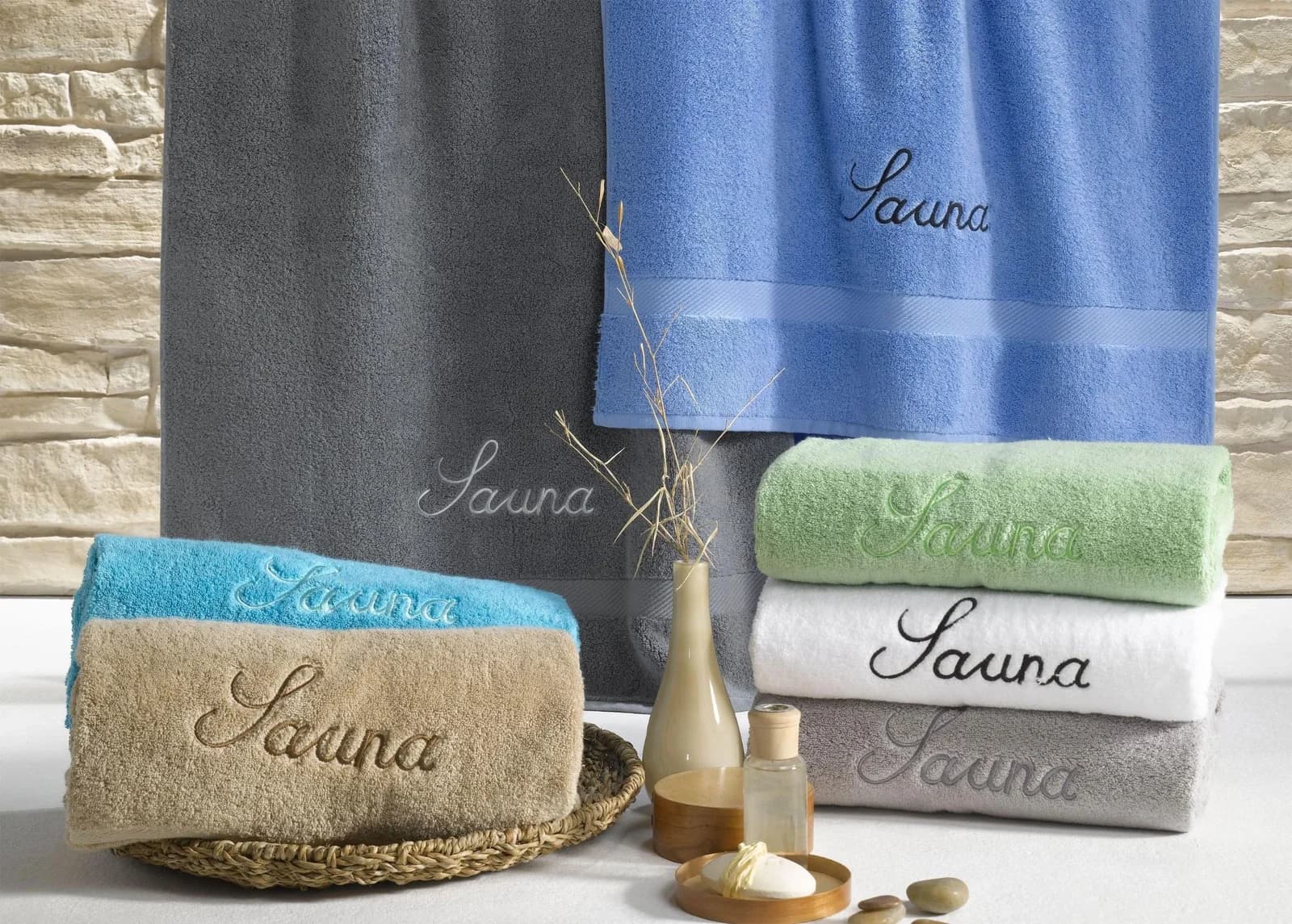 Saunatuch MICRO 100% Baumwolle Casa Nova