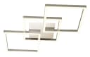 casa NOVA LED Deckenleuchte JALU 3-flammig Silber Aluminium Dimmbar Bild 2