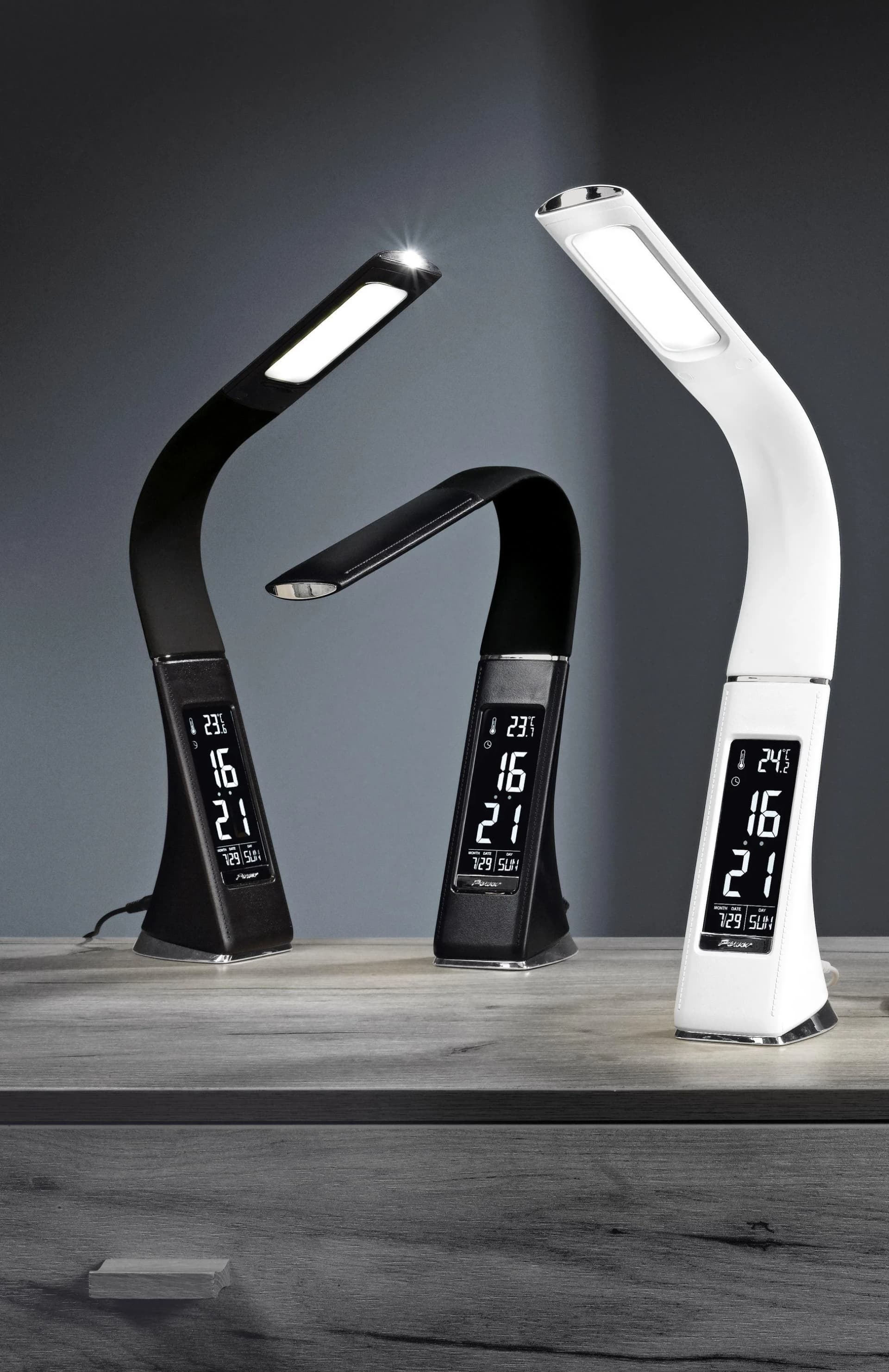 Casa Nova LED-Schreibtischleuchte SWING Schwarz Dimmer