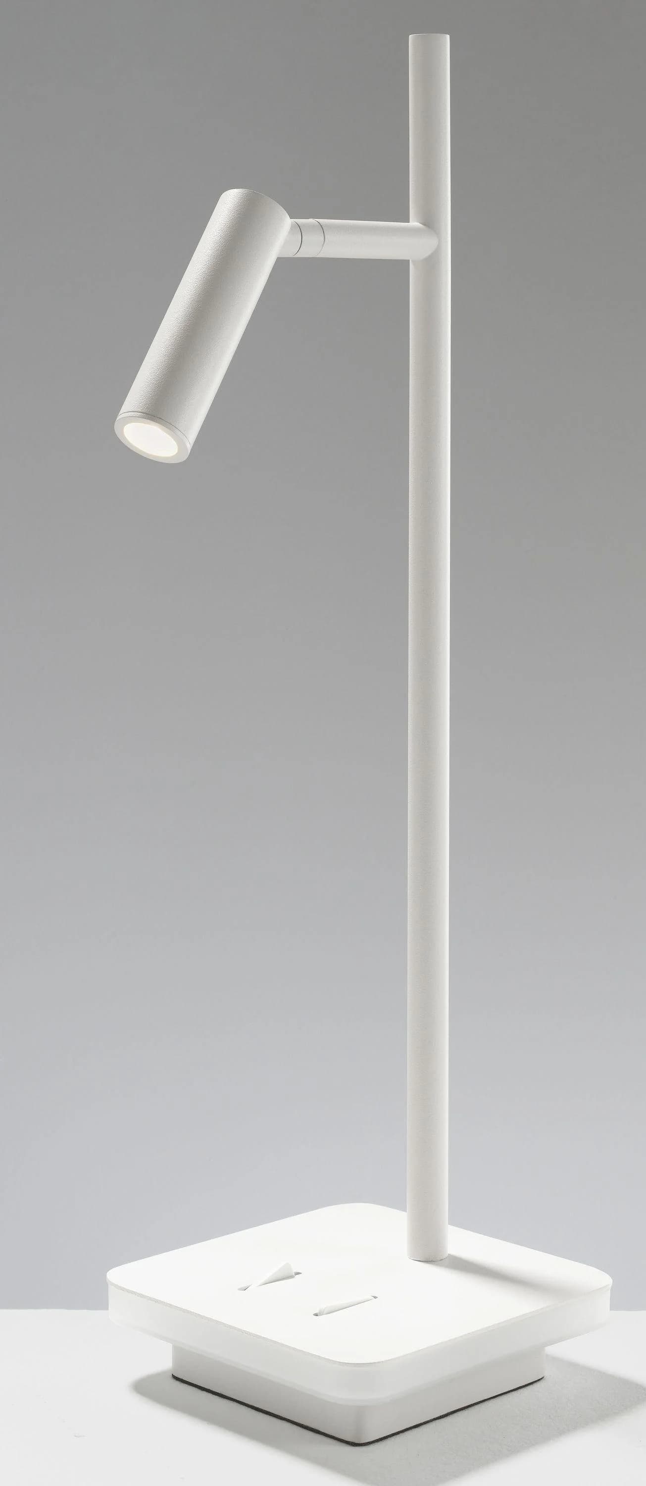 Casa Nova LED-Tischleuchte EMPIRE Weiß Aluminium