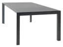 Outdoor Gartentisch LIVORNO Ausziehbar Anthrazit Aluminium Sicherheitsglas Bild 2