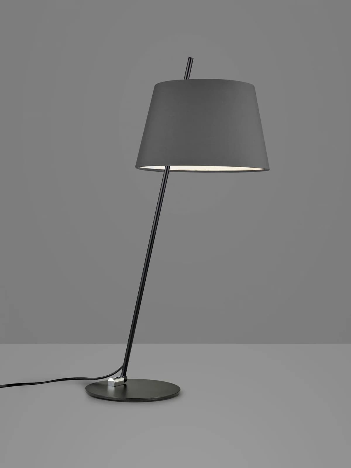 Tischleuchte GANTO Schwarz Schnurschalter E14