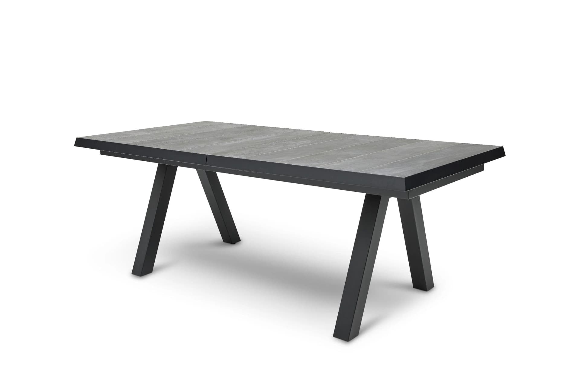 Gartentisch Outdoor MONDO ACARNA Schwarz Ausziehbar