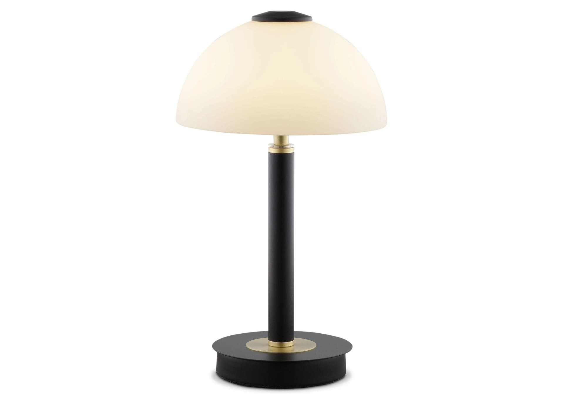Casa Nova LED-Tischleuchte Lui Dimmbar Schwarz/Gold/Weiß