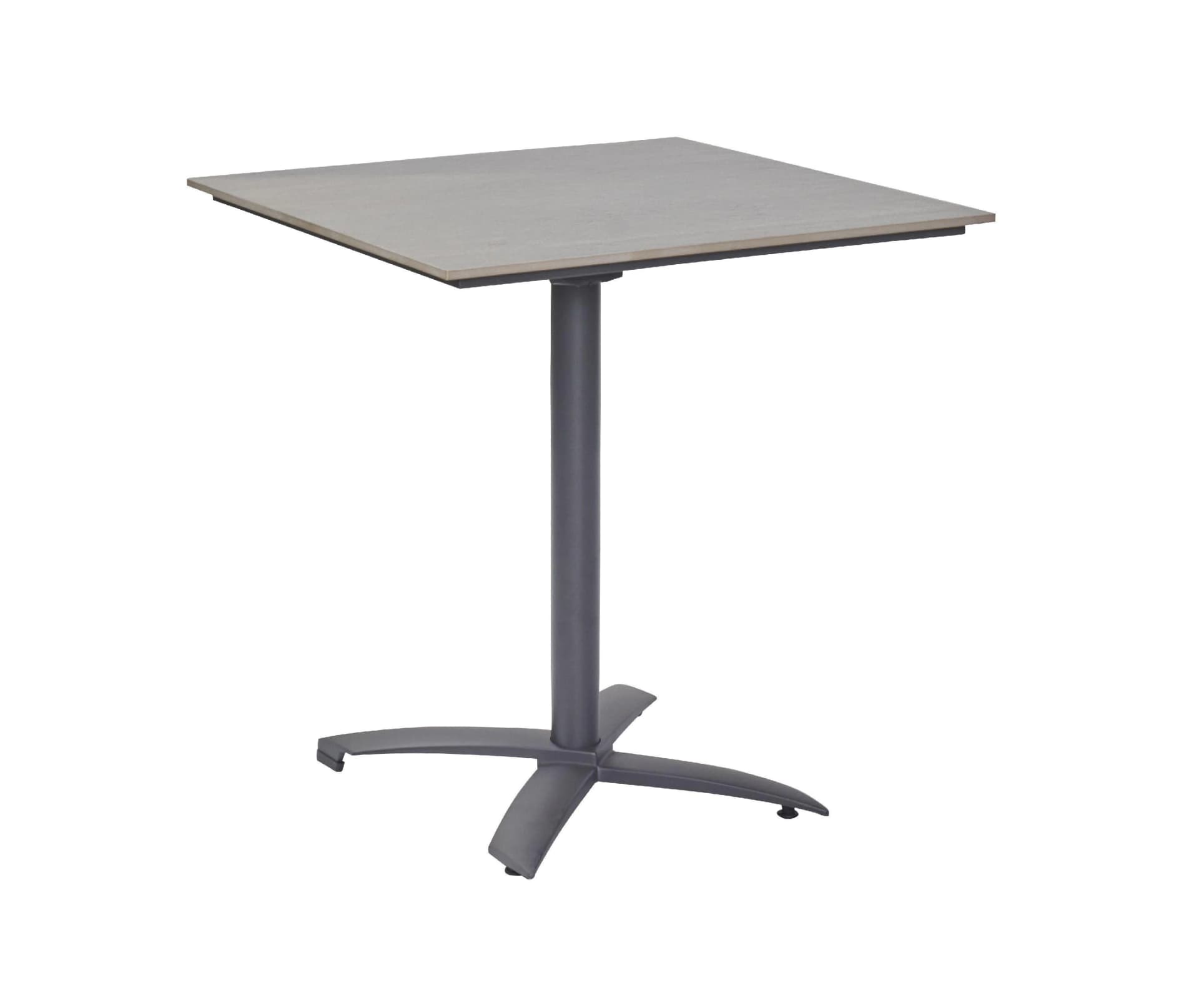 Bistrotisch outdoor DIWO Grau Aluminium
