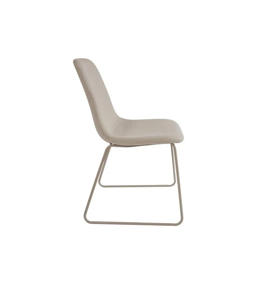 faee Polsterstuhl Dromme Beige Metallgestell - Bild 5